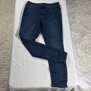 Old Navy Deep Blue Women's Skinny Jeans